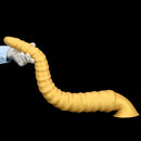 29.34in Extra Long Large Silicone Thread Soft Dildo Masturbator For Female