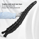 29.34in Super Long Large Masturbator PVC Anal Expansion Spiral Dildo