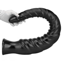 29.34in Super Long Large Masturbator PVC Anal Expansion Spiral Dildo