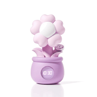 ZEMALIA Youqianhua Flower Suction Vibrator with Smart Clock Base