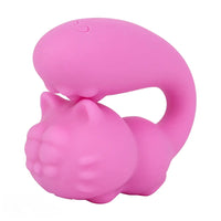 3.11in Cute Soft Multiple Vibrating Modes Dildo Small AV Massager Pet Vibe