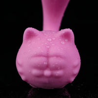 3.11in Cute Soft Multiple Vibrating Modes Dildo Small AV Massager Pet Vibe
