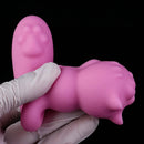 3.11in Cute Soft Multiple Vibrating Modes Dildo Small AV Massager Pet Vibe
