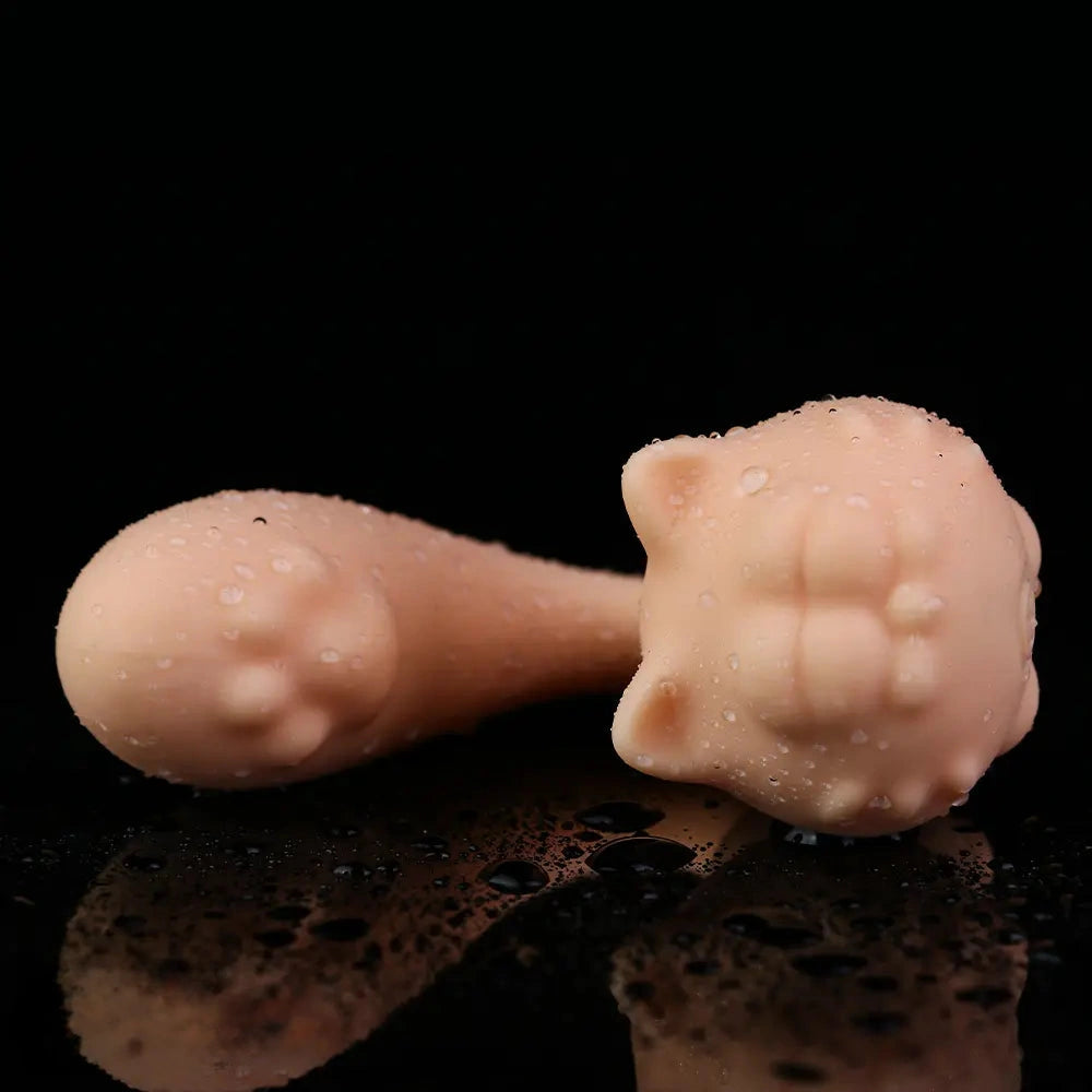 3.11in Cute Soft Multiple Vibrating Modes Dildo Small AV Massager Pet Vibe