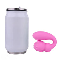3.11in Cute Soft Multiple Vibrating Modes Dildo Small AV Massager Pet Vibe