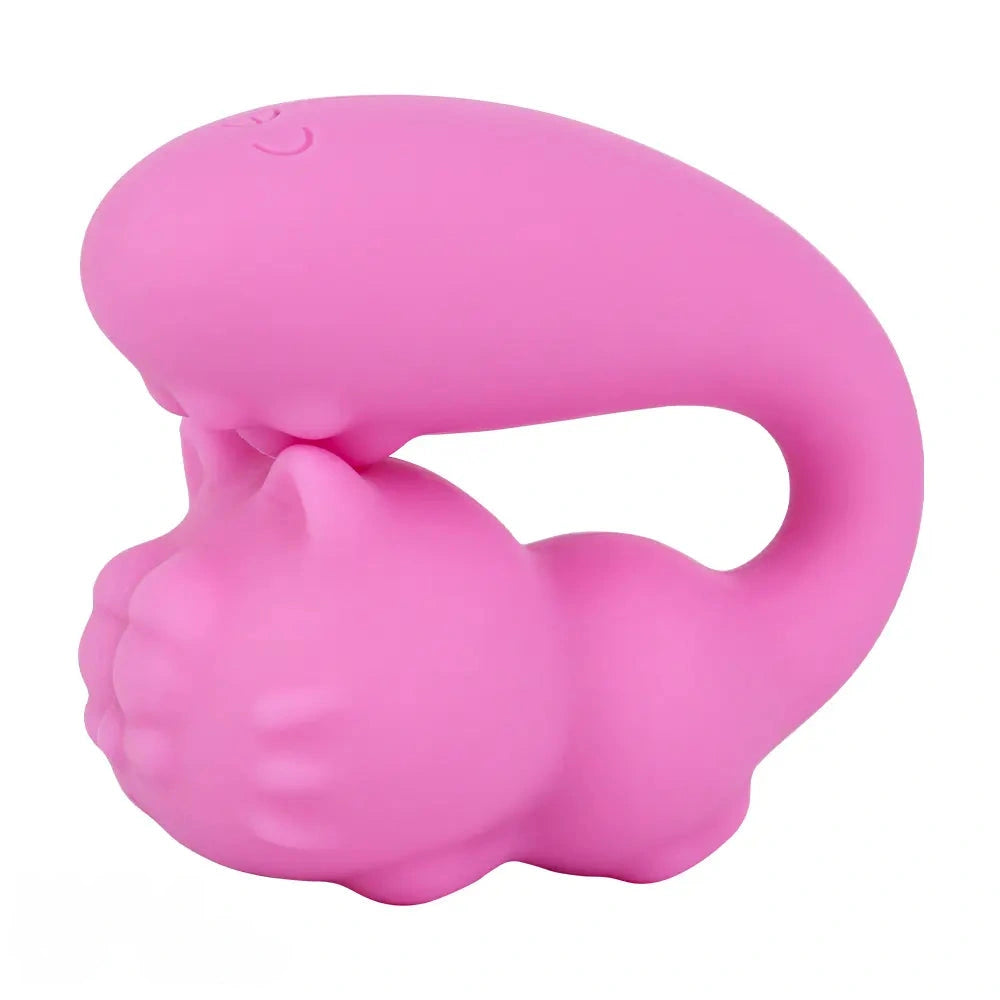 3.11in Cute Soft Multiple Vibrating Modes Dildo Small AV Massager Pet Vibe