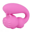 3.11in Cute Soft Multiple Vibrating Modes Dildo Small AV Massager Pet Vibe
