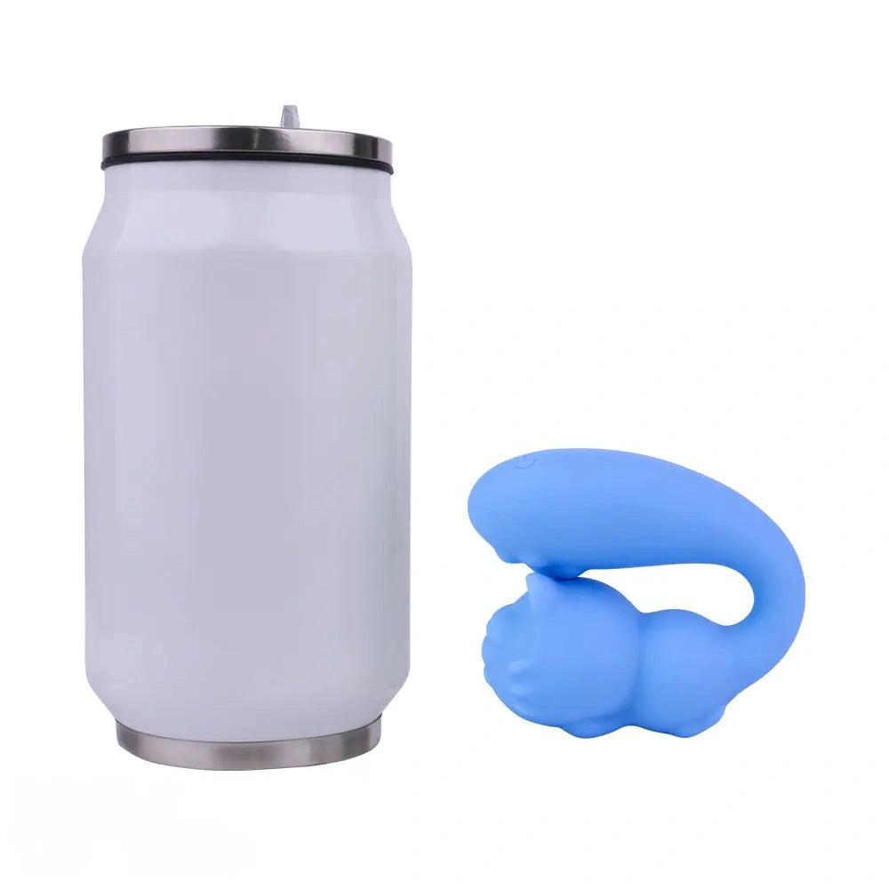 3.11in Cute Soft Multiple Vibrating Modes Dildo Small AV Massager Pet Vibe