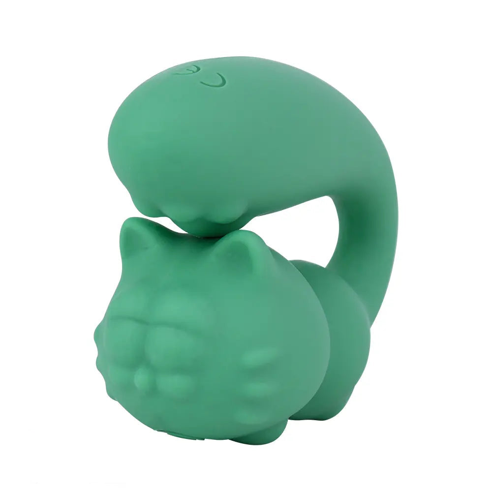 3.11in Cute Soft Multiple Vibrating Modes Dildo Small AV Massager Pet Vibe