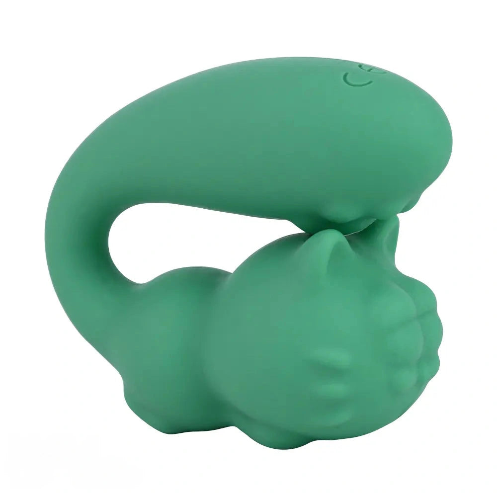 3.11in Cute Soft Multiple Vibrating Modes Dildo Small AV Massager Pet Vibe