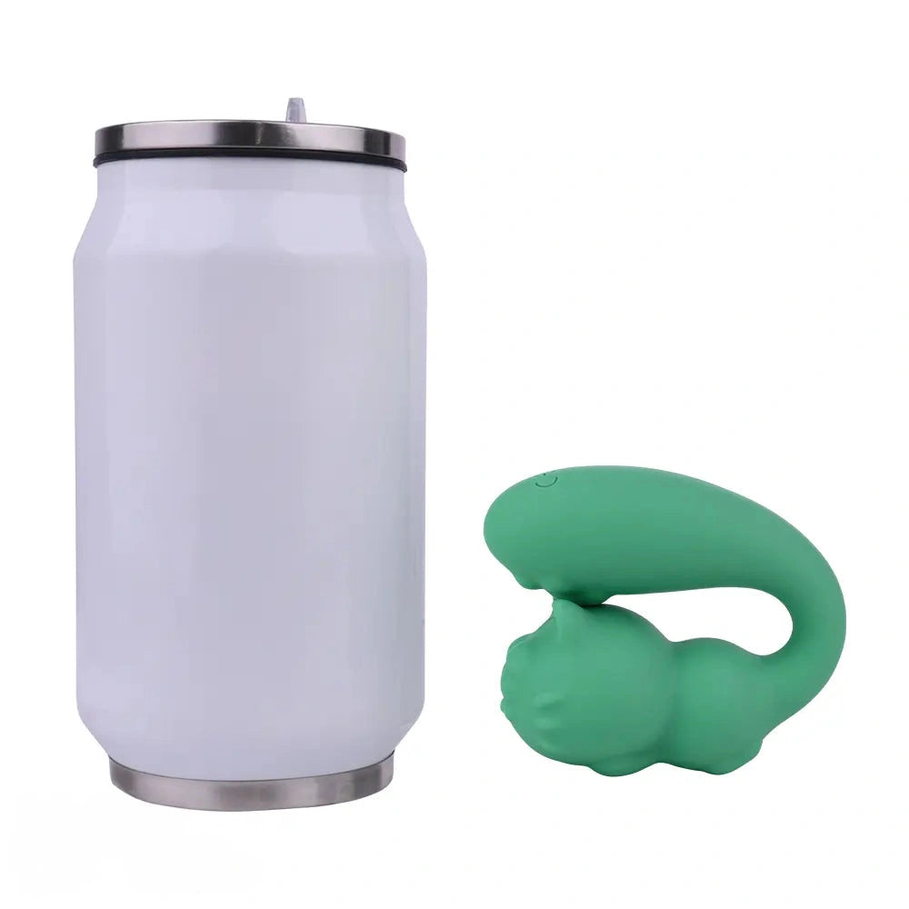 3.11in Cute Soft Multiple Vibrating Modes Dildo Small AV Massager Pet Vibe