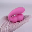 3.11in Cute Soft Multiple Vibrating Modes Dildo Small AV Massager Pet Vibe
