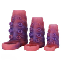 3.14in 4.13in 5.11in Tentacle Small Dildo Sleeve Adult Male And Female Toy