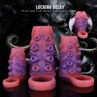 3.14in 4.13in 5.11in Tentacle Small Dildo Sleeve Adult Male And Female Toy