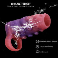 3.14in 4.13in 5.11in Tentacle Small Dildo Sleeve Adult Male And Female Toy