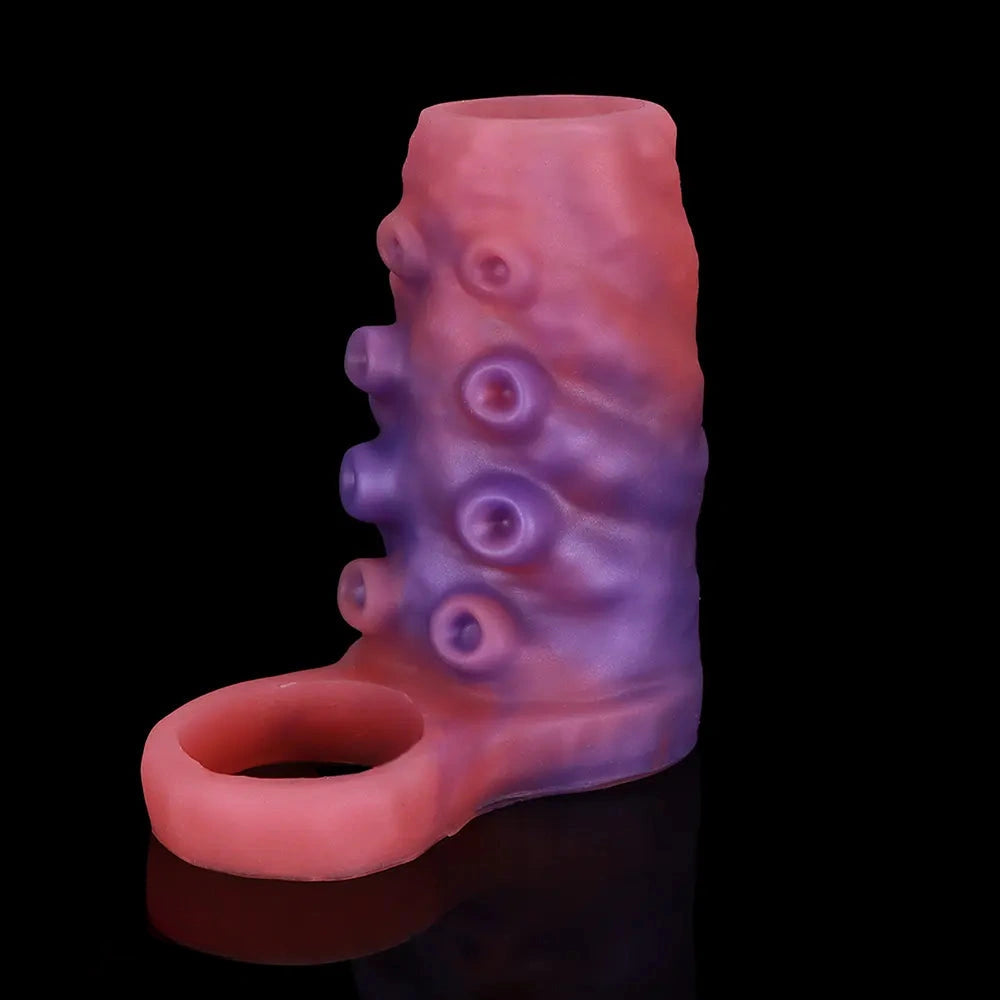 3.14in 4.13in 5.11in Tentacle Small Dildo Sleeve Adult Male And Female Toy