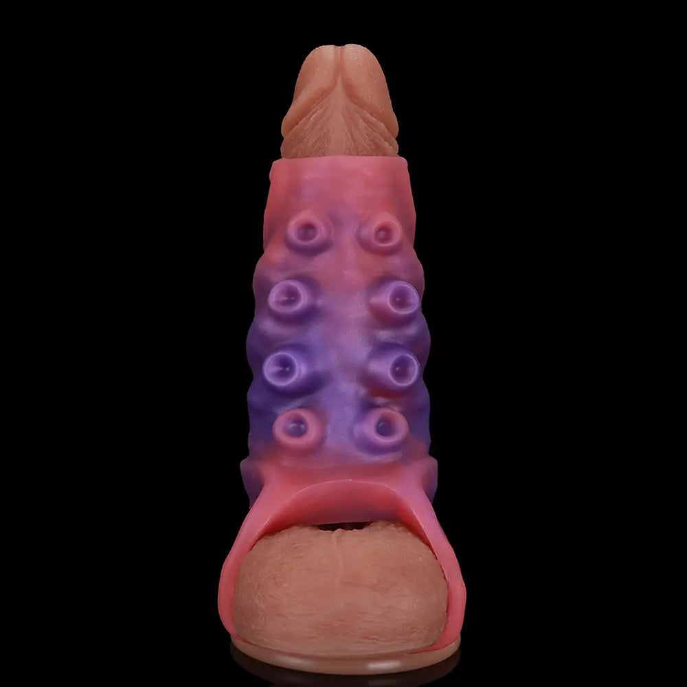 3.14in 4.13in 5.11in Tentacle Small Dildo Sleeve Adult Male And Female Toy