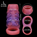 3.14in 4.13in 5.11in Tentacle Small Dildo Sleeve Adult Male And Female Toy