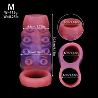 3.14in 4.13in 5.11in Tentacle Small Dildo Sleeve Adult Male And Female Toy