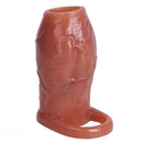 3.15in 3.54in 3.94in Realistic Veins Dildo Sleeve With Cock Ring For Couples