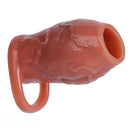 3.15in 3.54in 3.94in Realistic Veins Dildo Sleeve With Cock Ring For Couples