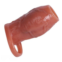 3.15in 3.54in 3.94in Realistic Veins Dildo Sleeve With Cock Ring For Couples