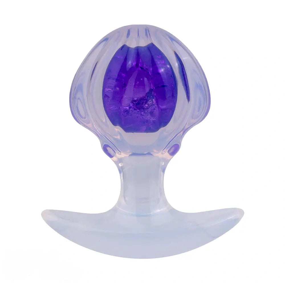 3.27in 3.86in Silicone Butt Plug Dildo Vaginal Massager & Anus Stimulator