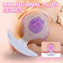 3.27in 3.86in Silicone Butt Plug Dildo Vaginal Massager & Anus Stimulator