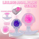 3.27in 3.86in Silicone Butt Plug Dildo Vaginal Massager & Anus Stimulator