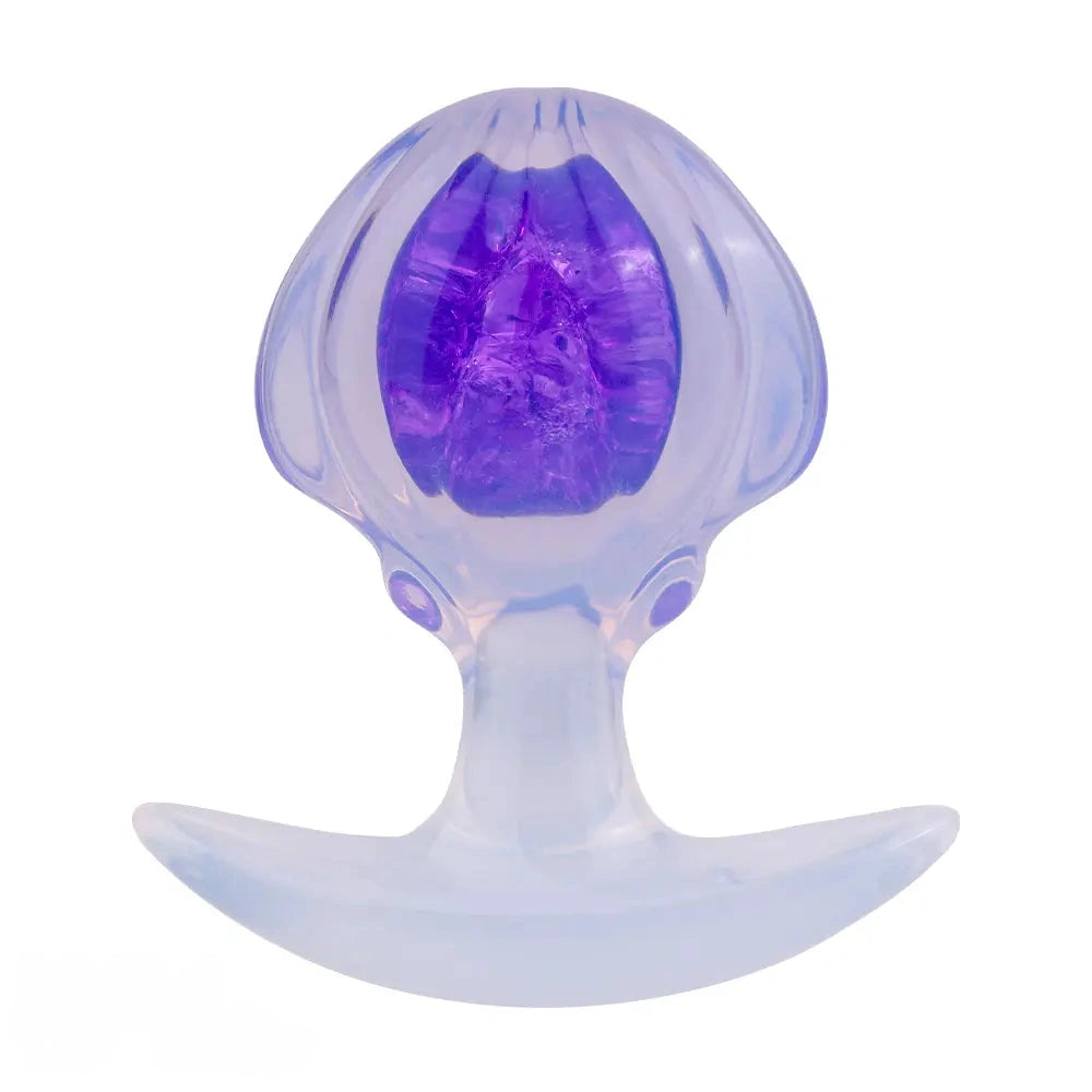 3.27in 3.86in Silicone Butt Plug Dildo Vaginal Massager & Anus Stimulator