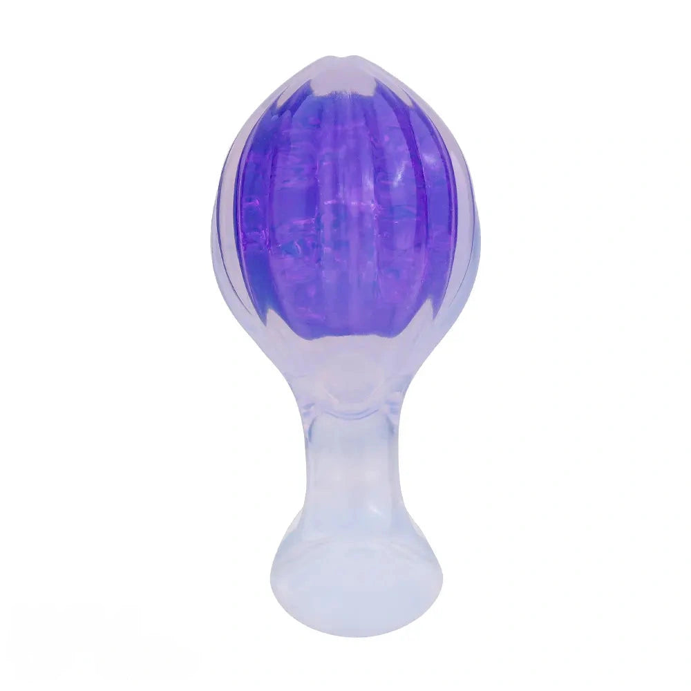 3.27in 3.86in Silicone Butt Plug Dildo Vaginal Massager & Anus Stimulator