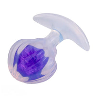 3.27in 3.86in Silicone Butt Plug Dildo Vaginal Massager & Anus Stimulator