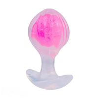 3.27in 3.86in Silicone Butt Plug Dildo Vaginal Massager & Anus Stimulator