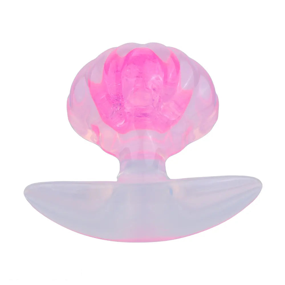 3.27in 3.86in Silicone Butt Plug Dildo Vaginal Massager & Anus Stimulator