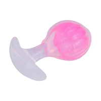 3.27in 3.86in Silicone Butt Plug Dildo Vaginal Massager & Anus Stimulator