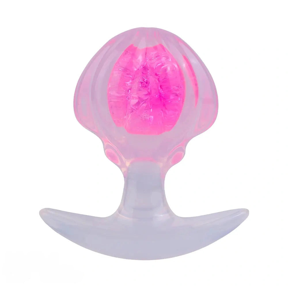 3.27in 3.86in Silicone Butt Plug Dildo Vaginal Massager & Anus Stimulator