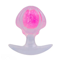 3.27in 3.86in Silicone Butt Plug Dildo Vaginal Massager & Anus Stimulator