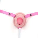 3.34in Real Hollow Chastity Cage Dildo Couple Sex Game Masturbator