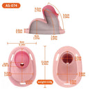 3.34in Real Hollow Chastity Cage Dildo Couple Sex Game Masturbator
