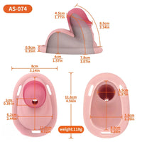 3.34in Real Hollow Chastity Cage Dildo Couple Sex Game Masturbator