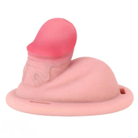 3.34in Real Hollow Chastity Cage Dildo Couple Sex Game Masturbator