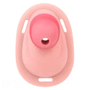 3.34in Real Hollow Chastity Cage Dildo Couple Sex Game Masturbator