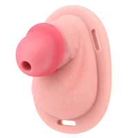 3.34in Real Hollow Chastity Cage Dildo Couple Sex Game Masturbator
