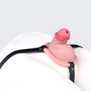 3.34in Real Hollow Chastity Cage Dildo Couple Sex Game Masturbator