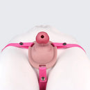 3.34in Real Hollow Chastity Cage Dildo Couple Sex Game Masturbator