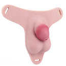 3.34in Real Hollow Chastity Cage Dildo For Prostate Hands-free Gaming