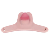 3.34in Real Hollow Chastity Cage Dildo For Prostate Hands-free Gaming