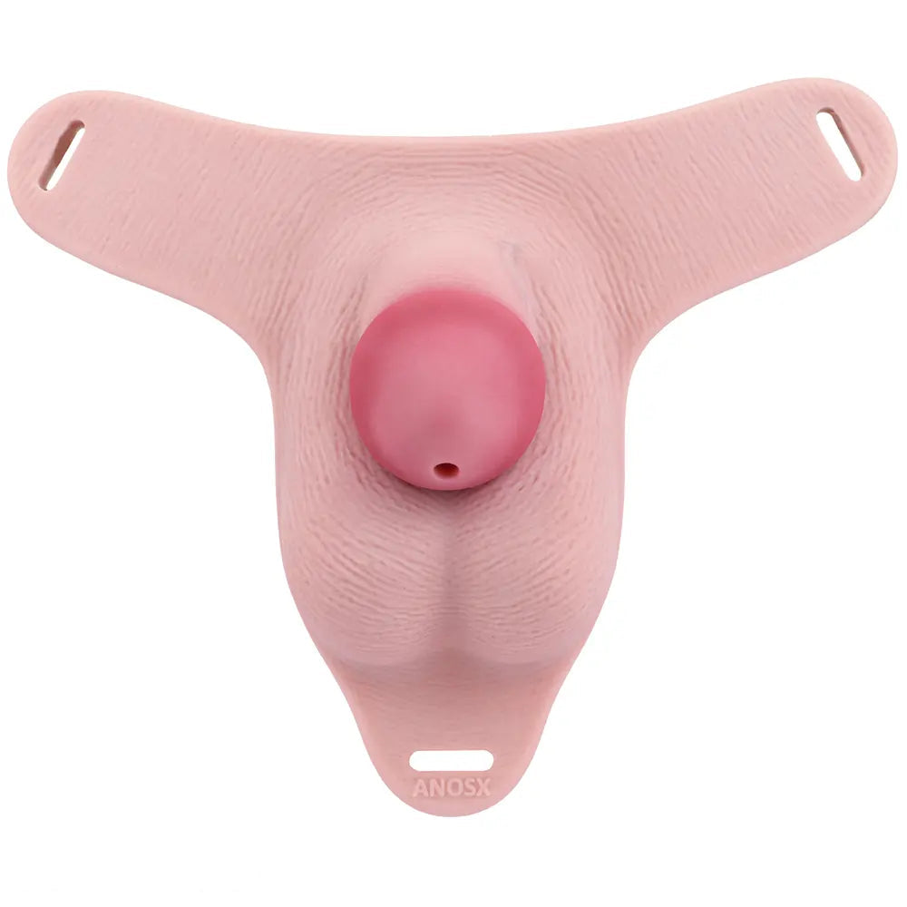 3.34in Real Hollow Chastity Cage Dildo For Prostate Hands-free Gaming