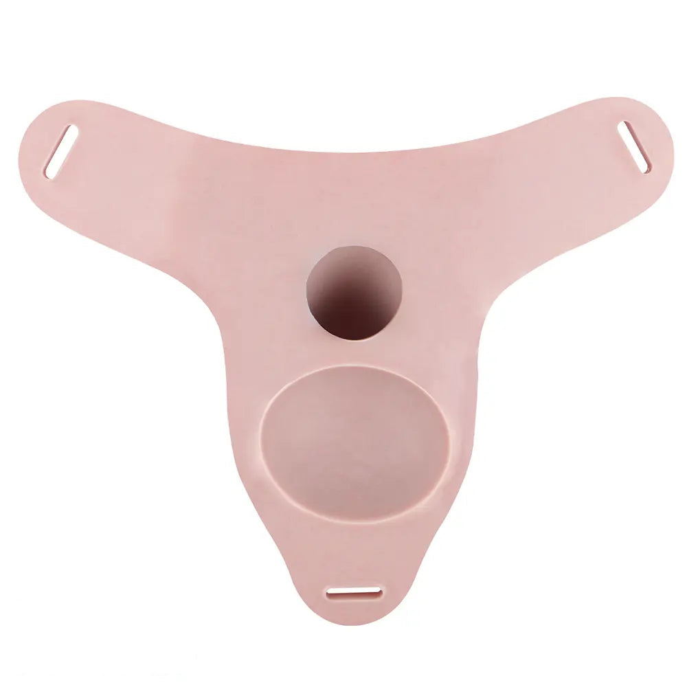 3.34in Real Hollow Chastity Cage Dildo For Prostate Hands-free Gaming