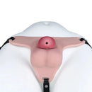 3.34in Real Hollow Chastity Cage Dildo For Prostate Hands-free Gaming